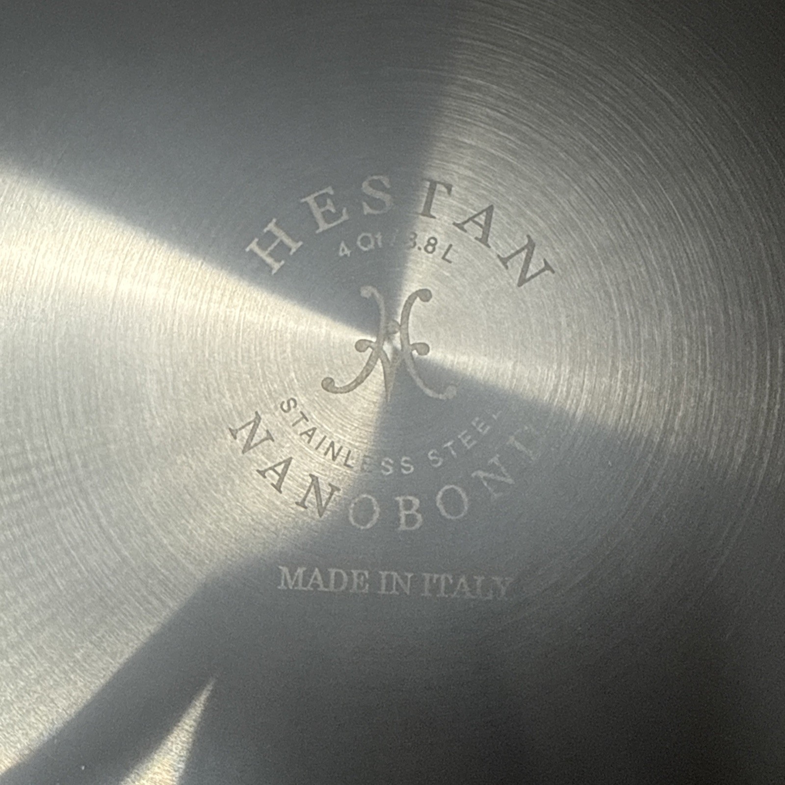 Hestan NanoBond Titanium SS 4 Qt Saucepan 8.5” & 11” Fry Pan New! Read