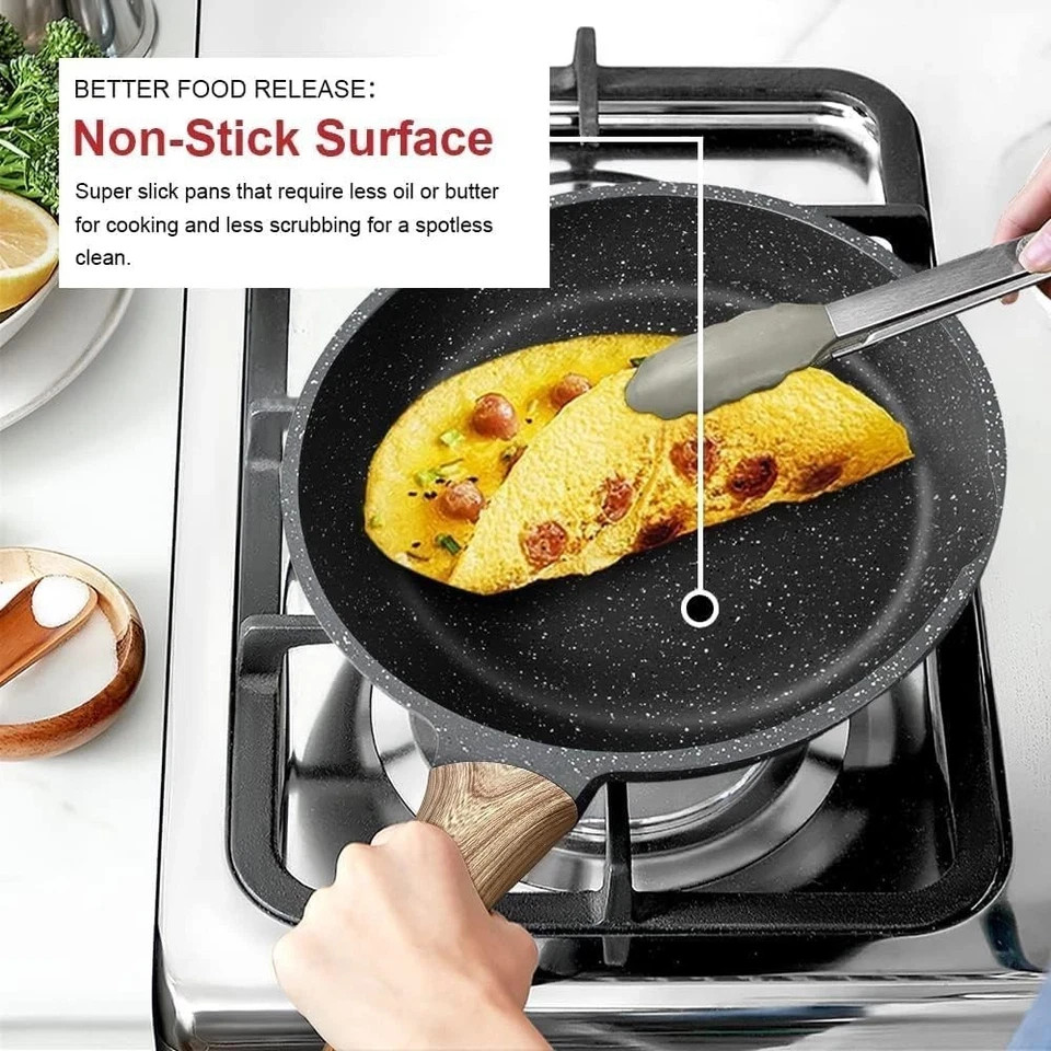 Ozeri Stone Frying Pan, Non-Stick with 100% APEO & PFOA-Free coating