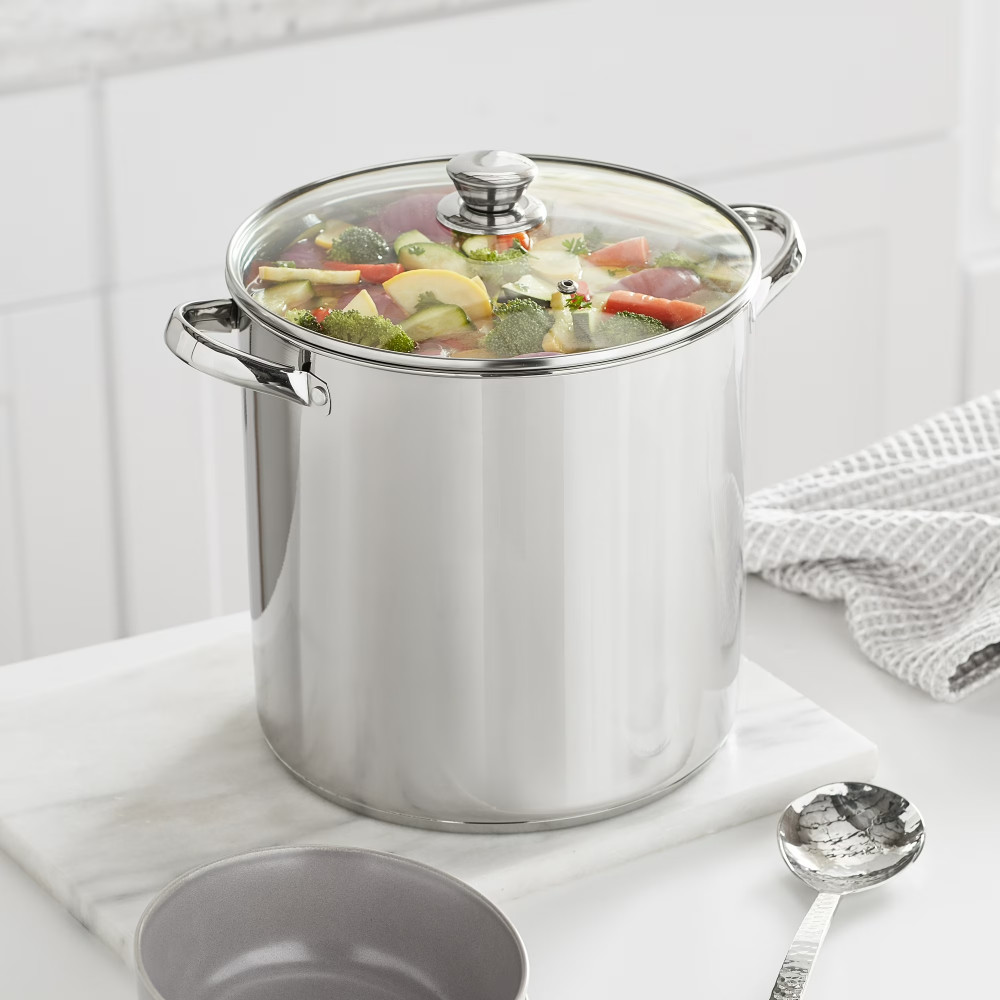 Vigor Heavy Duty Stock Pot – Stainless Steel