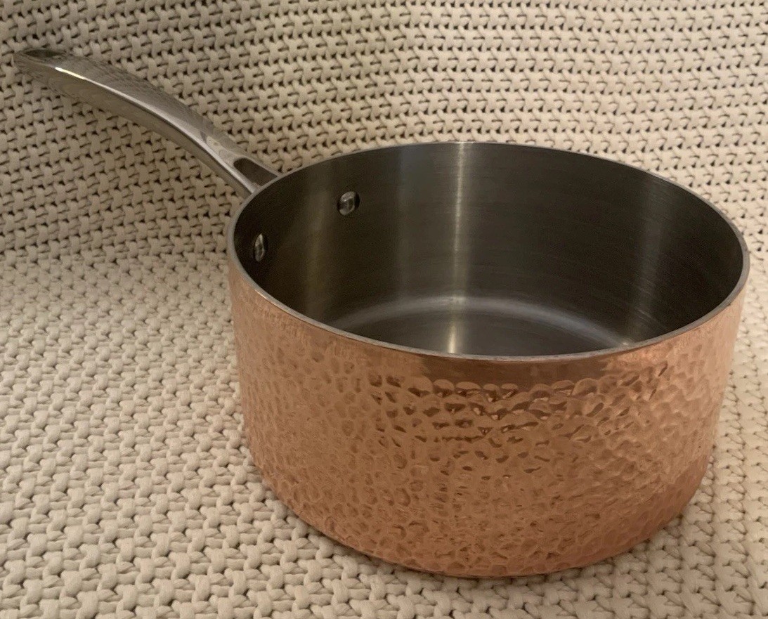 Cuinsinart, Hammered Copper, 3 Quart Saucepan, Model # HCTP193-20
