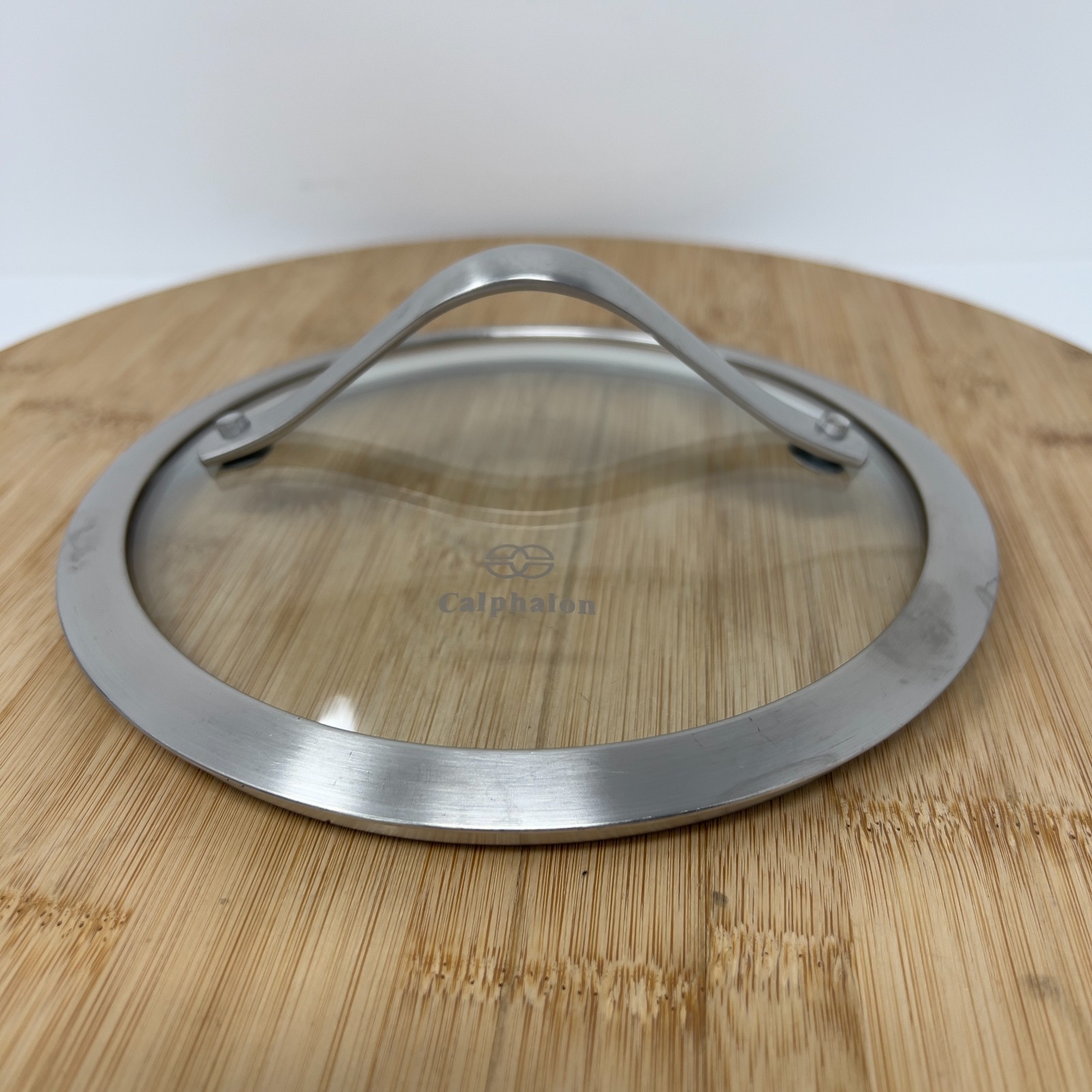 7 in Calphalon Glass Lid For Pot Or Pan ~ Stainless Steel 7 inch with Gasket