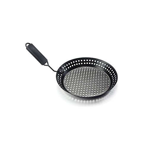 Nonstick Grill Skillet with Removable Handle for Indoor Outdoor Cooking