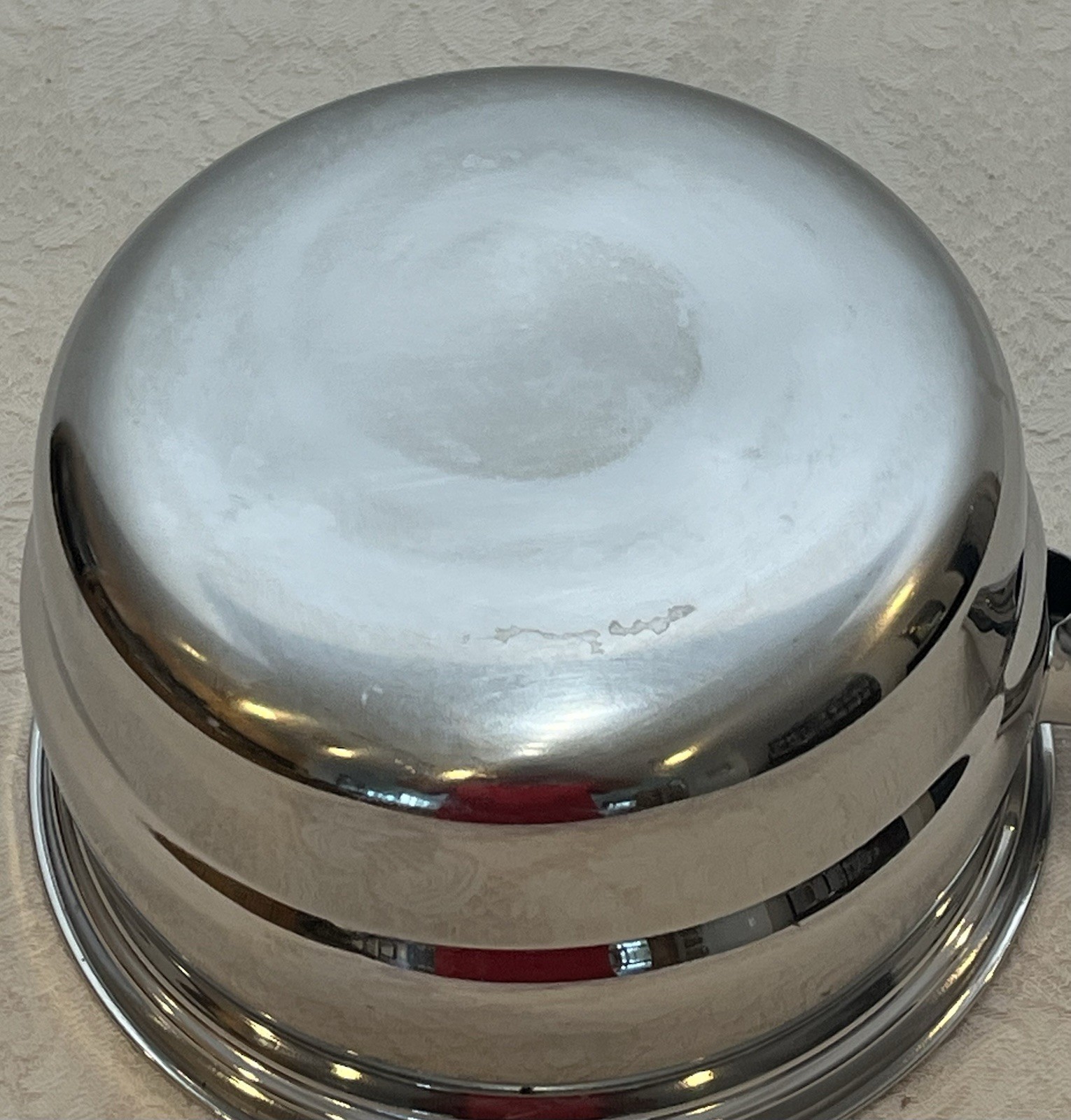 Vintage Belgique Tools Of The Trade Stainless Steel 2 Quart Double Boiler Pan