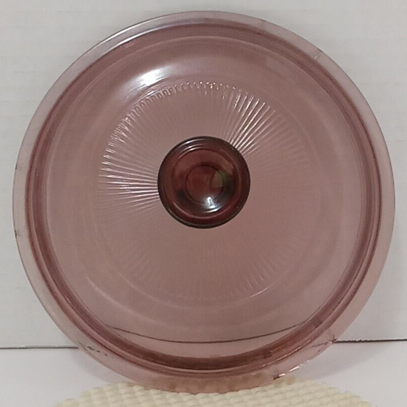 Pyrex Corning Vision Wear Cranberry Sauce Pan Pot 1L Replacement V1C Lid Only