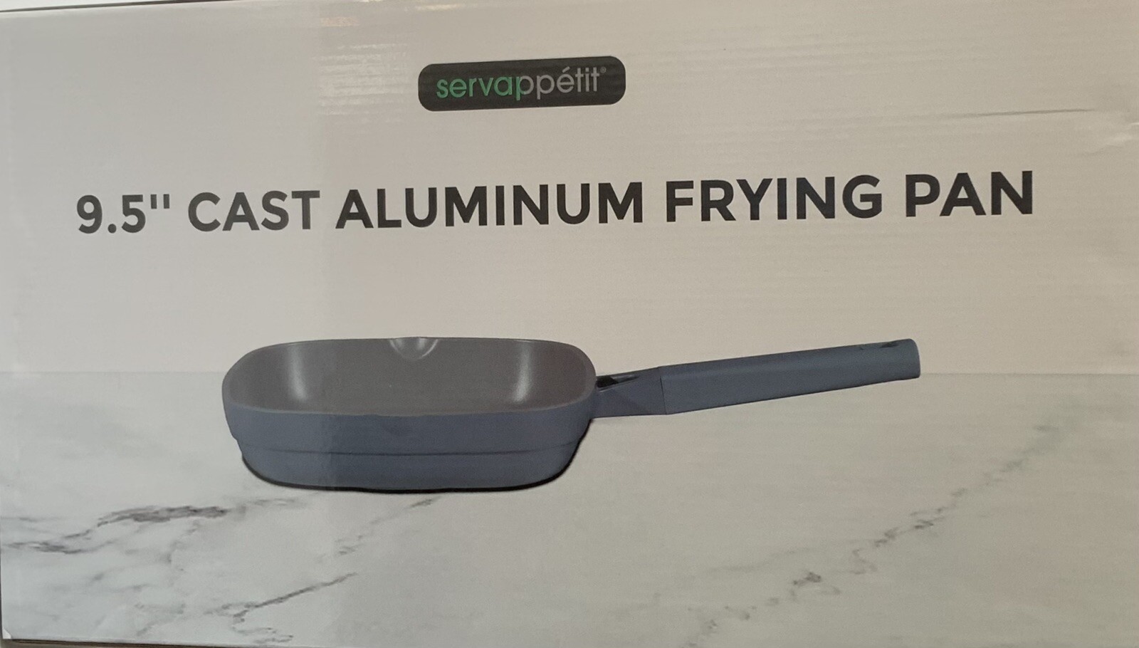 Servappetit 9.5” Cast Aluminum Frying Pan