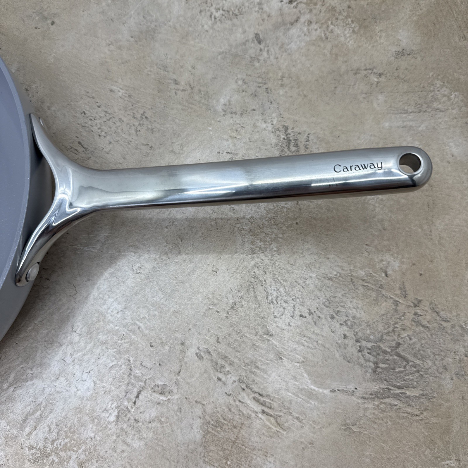 Caraway Home Non-Stick Ceramic-Coated 4.5 qt Saute Pan W/Lid (Gray)