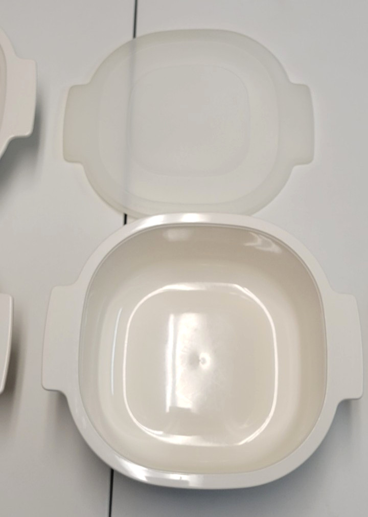 Rubbermaid 3, 2 & 1 Quart Microwave Cookware Casserole Bowls Steamer w/Lids 7 pc
