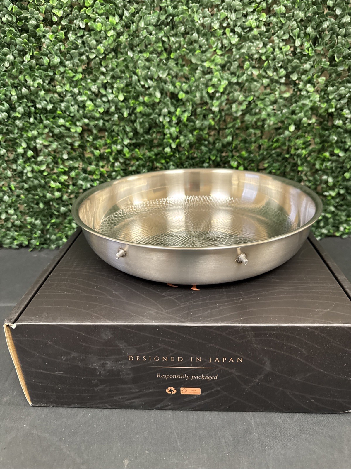 Okura Cookware Hand Hammered Premium Titanium Pan With Two Handles