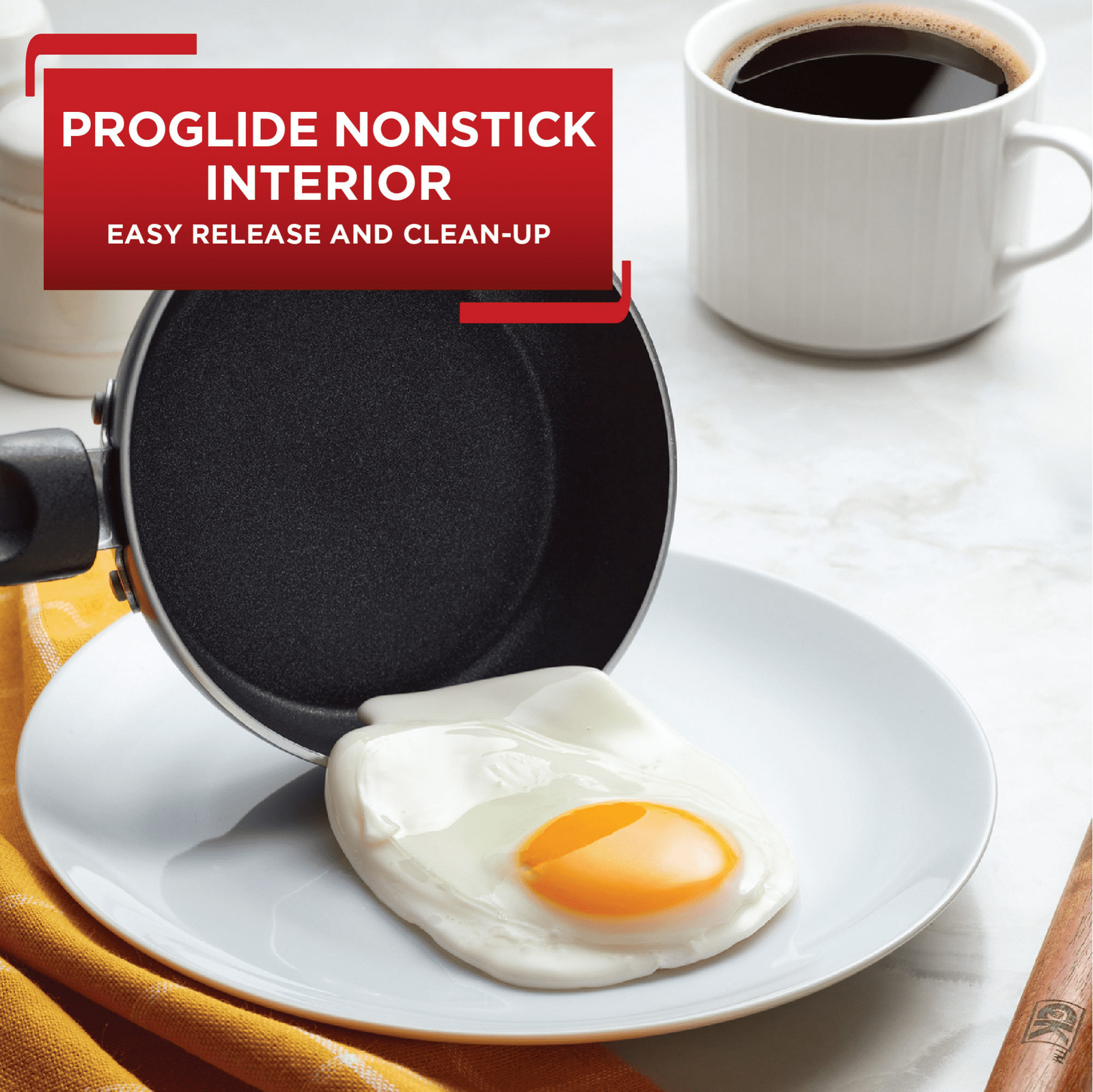 (4 pack Easy Care Nonstick Cookware Covered One Egg Wonder Fry Pan 4.5 inch