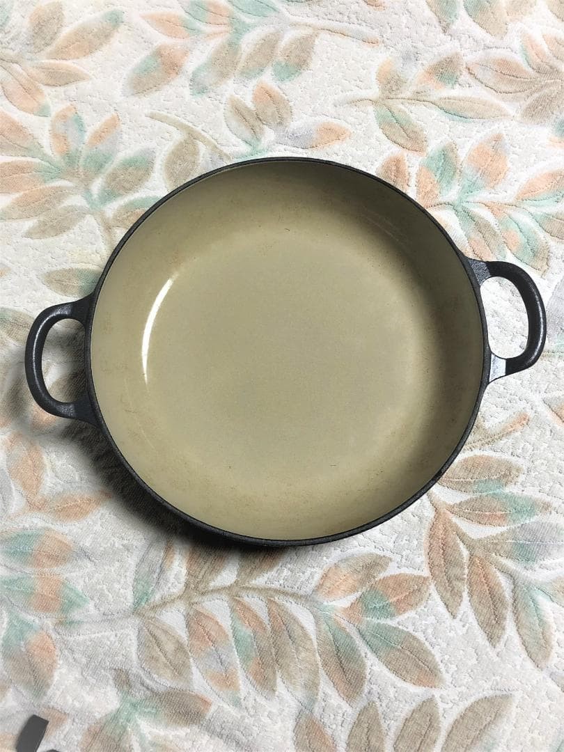Le Creuset 22cm Buffet Casserole Granite Cast Iron Pot with Box