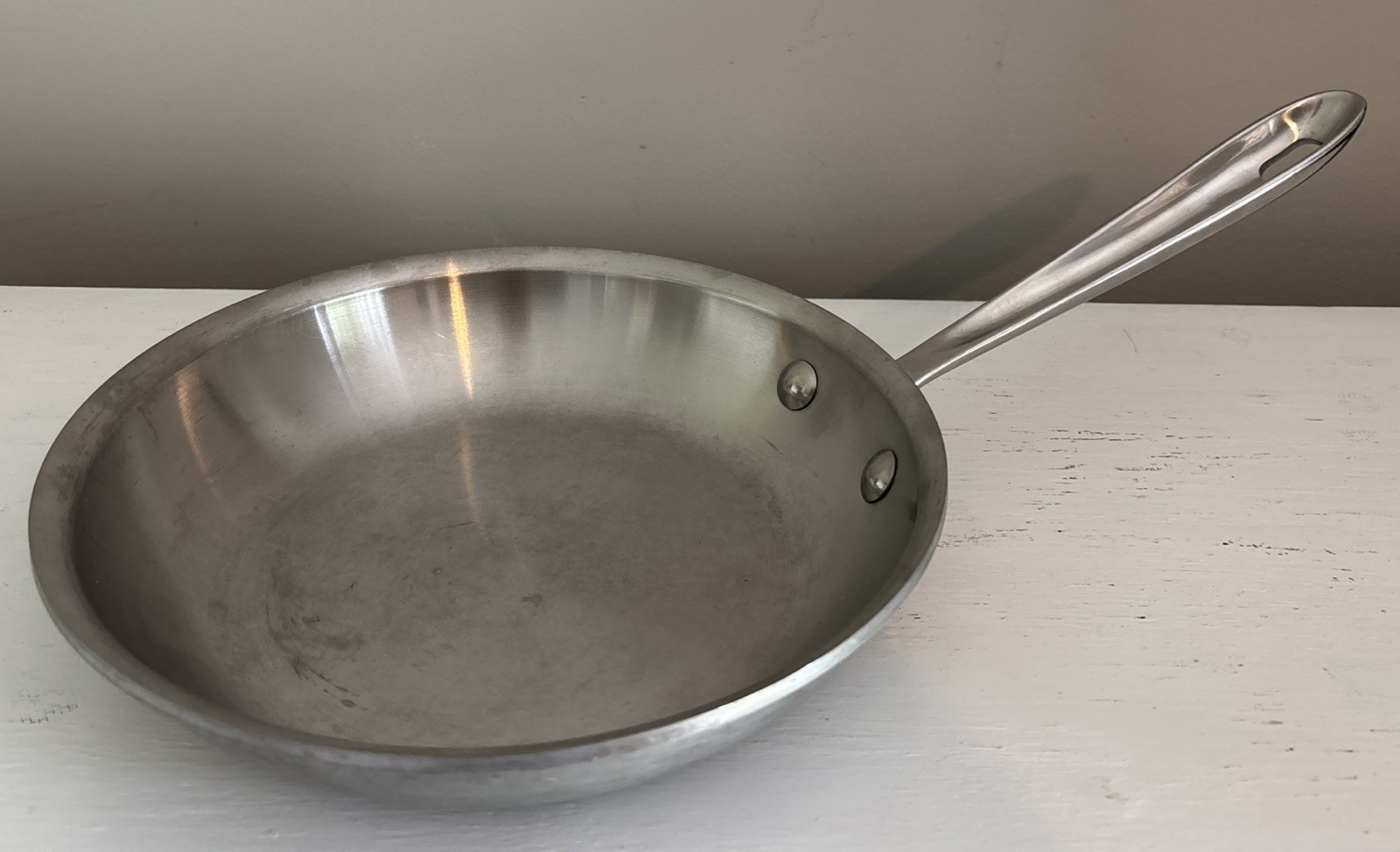 All-Clad Stainless Steel Skillet Saute Pan 8″ – Master Chef – S Handle