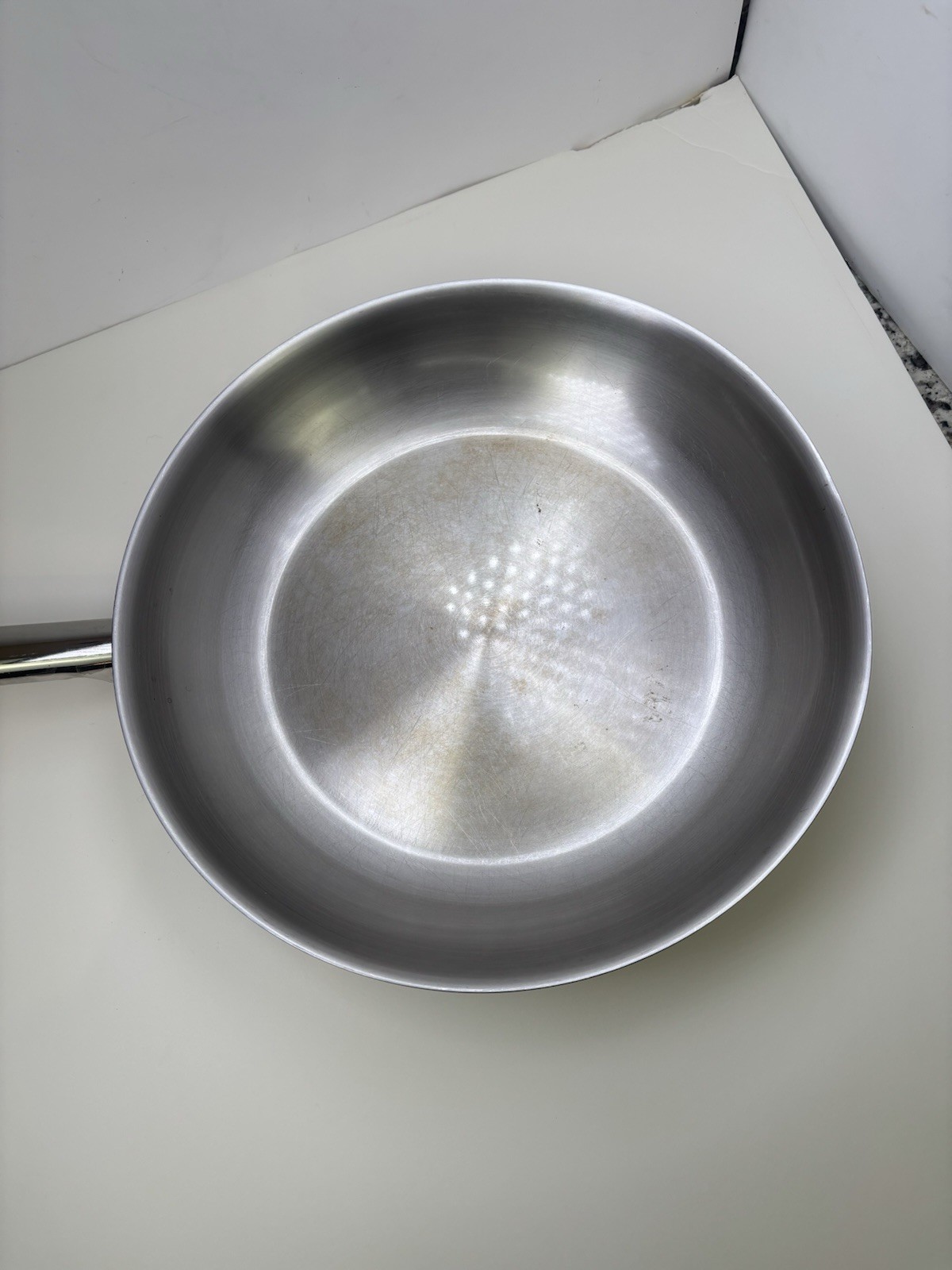 Tramontina INOX 18/10 30cm Stainless Steel Skillet Frying Or Saute Pan Brazil