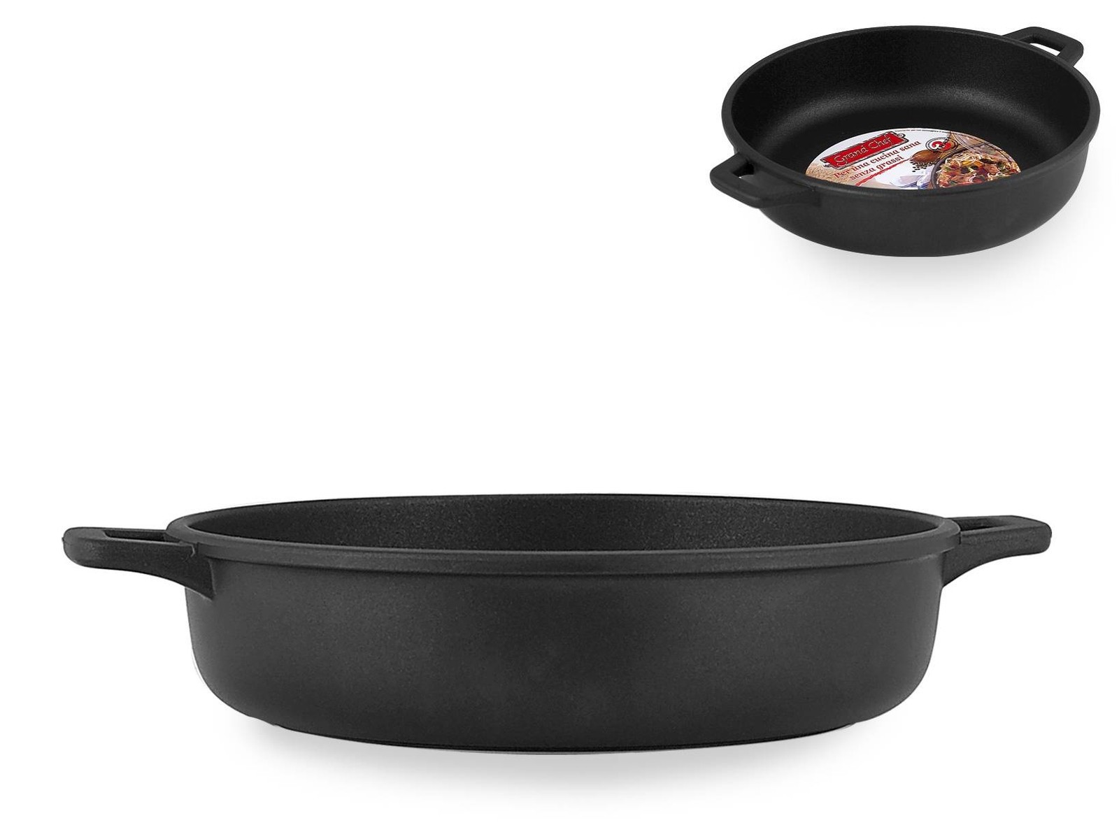 Pan Fusion Non-Stick Extra Chef 2 Handles Diameter Cm28 Brand H&h