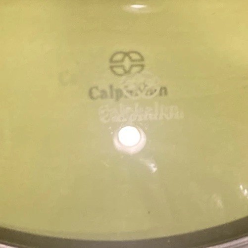Calphalon Pot Pan Lid Stainless Steel Glass 9 1/4” Tot Dia For 8 3/4” Inside Dia