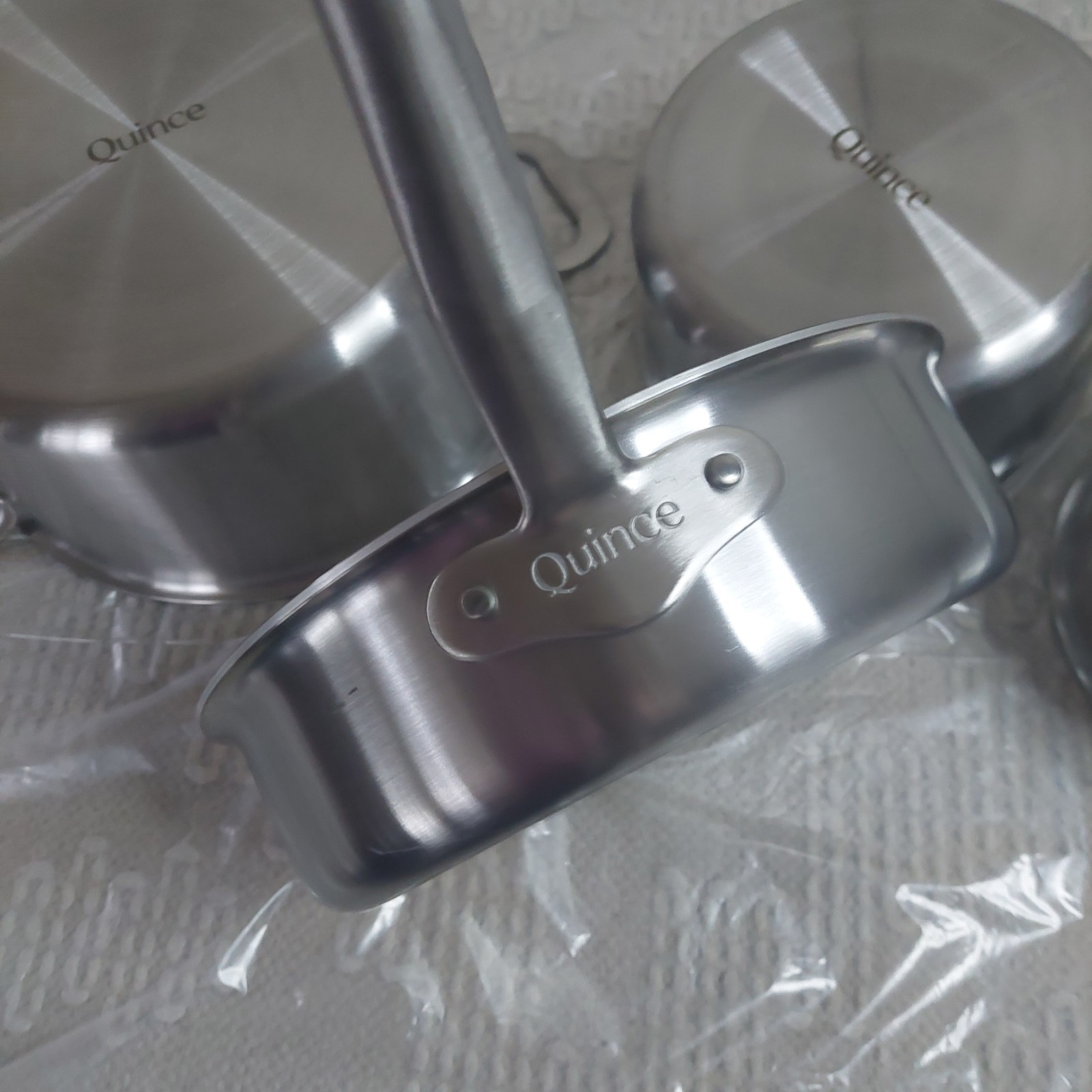 NWOT! Quince 5ply Stainless Steel Non-Toxic 10 Piece Cookware Set! (SCG)