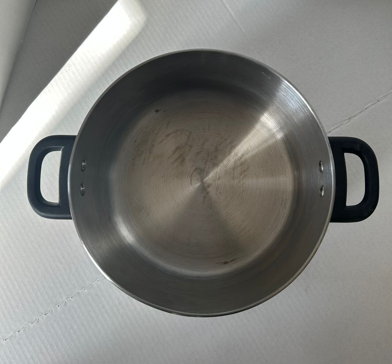 BASICS TOOLS OF THE TRADE 6.5 QT STAINLESS COOKING STOCK SOUP POT LID