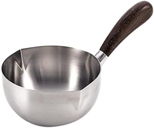Kobo-aizawa Saucepan both Kuchitsuki milk pan 150mm 1903 0.7L Silver New