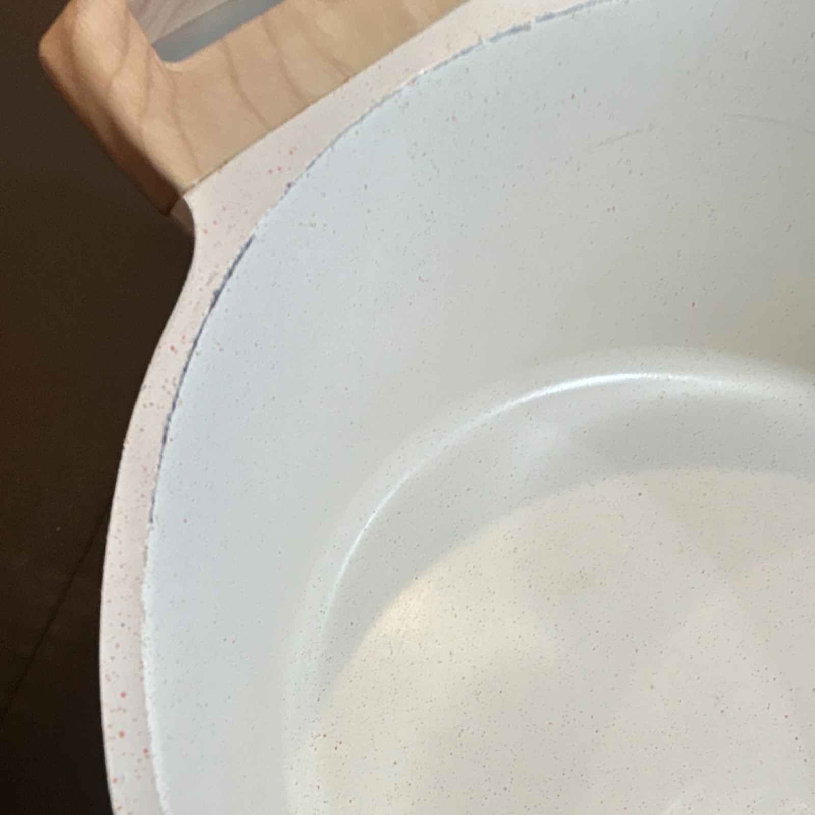 CAROTE Ceramic Coated Aluminum Casserole with Lid Beige Double Handle 10″ Round
