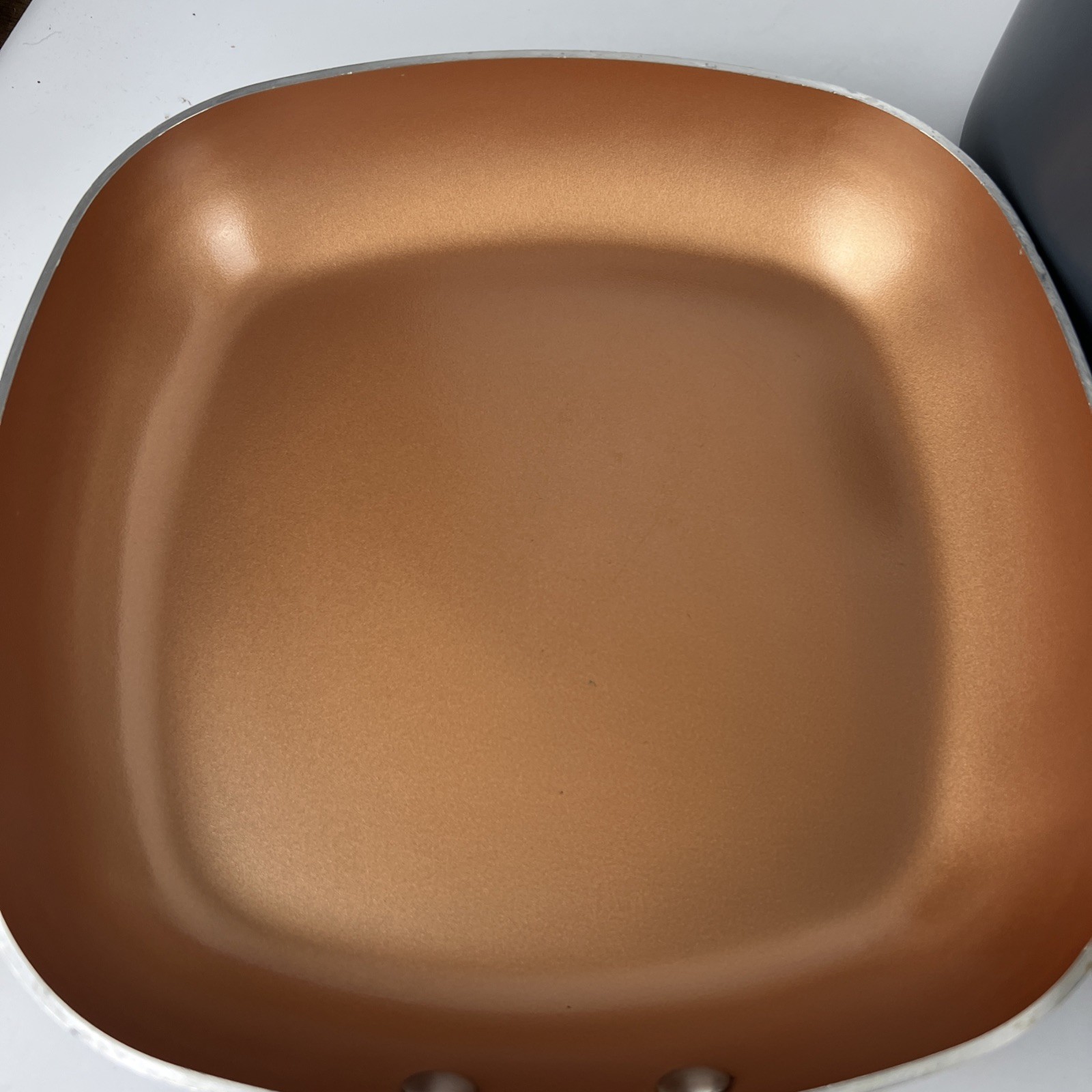 Gotham Steel 12 Piece Ceramic Nonstick Cookware Set Copper Preowned