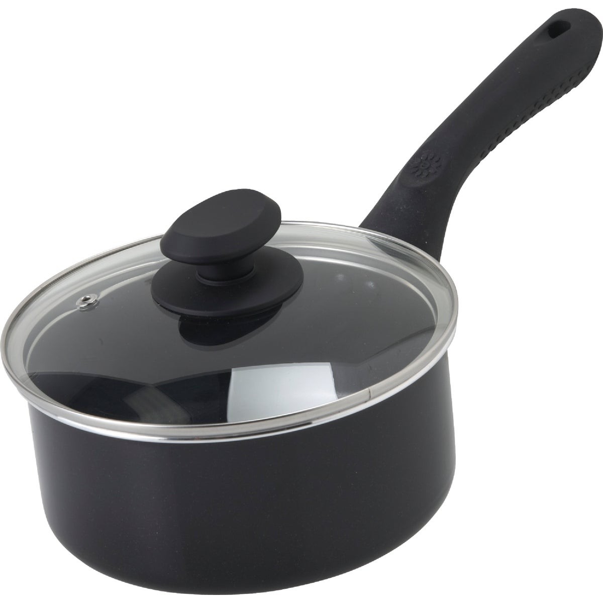 Ecolution Elements 2 Qt. Aluminum Black Sauce Pan EABK-2818-E Ecolution Elements
