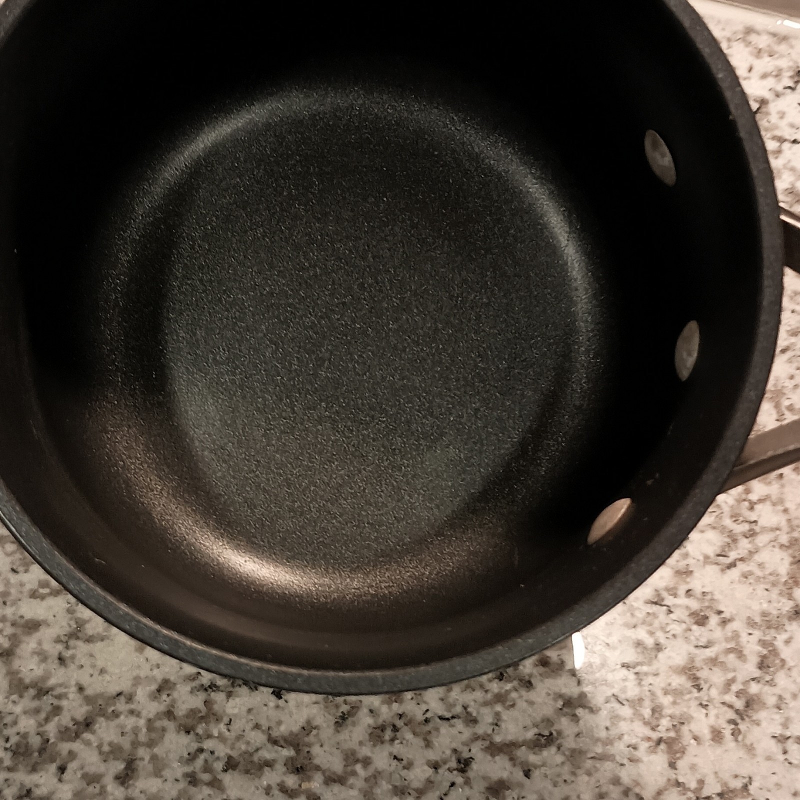 Calphalon 1.0 Quart Sauce Pan Glass Lid Hard-anodized Nonstick 8701