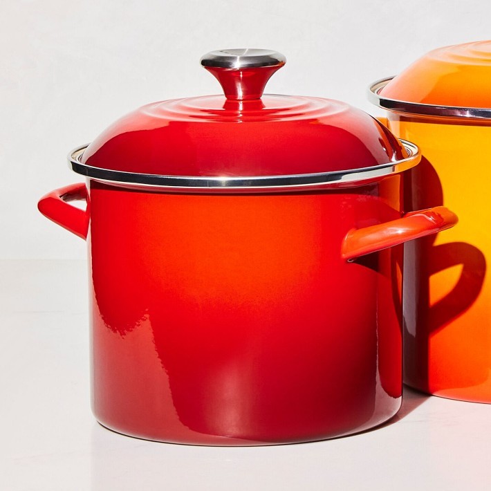 Le Creuset Enameled-Steel Stock Pot-Williams Sonoma|32696