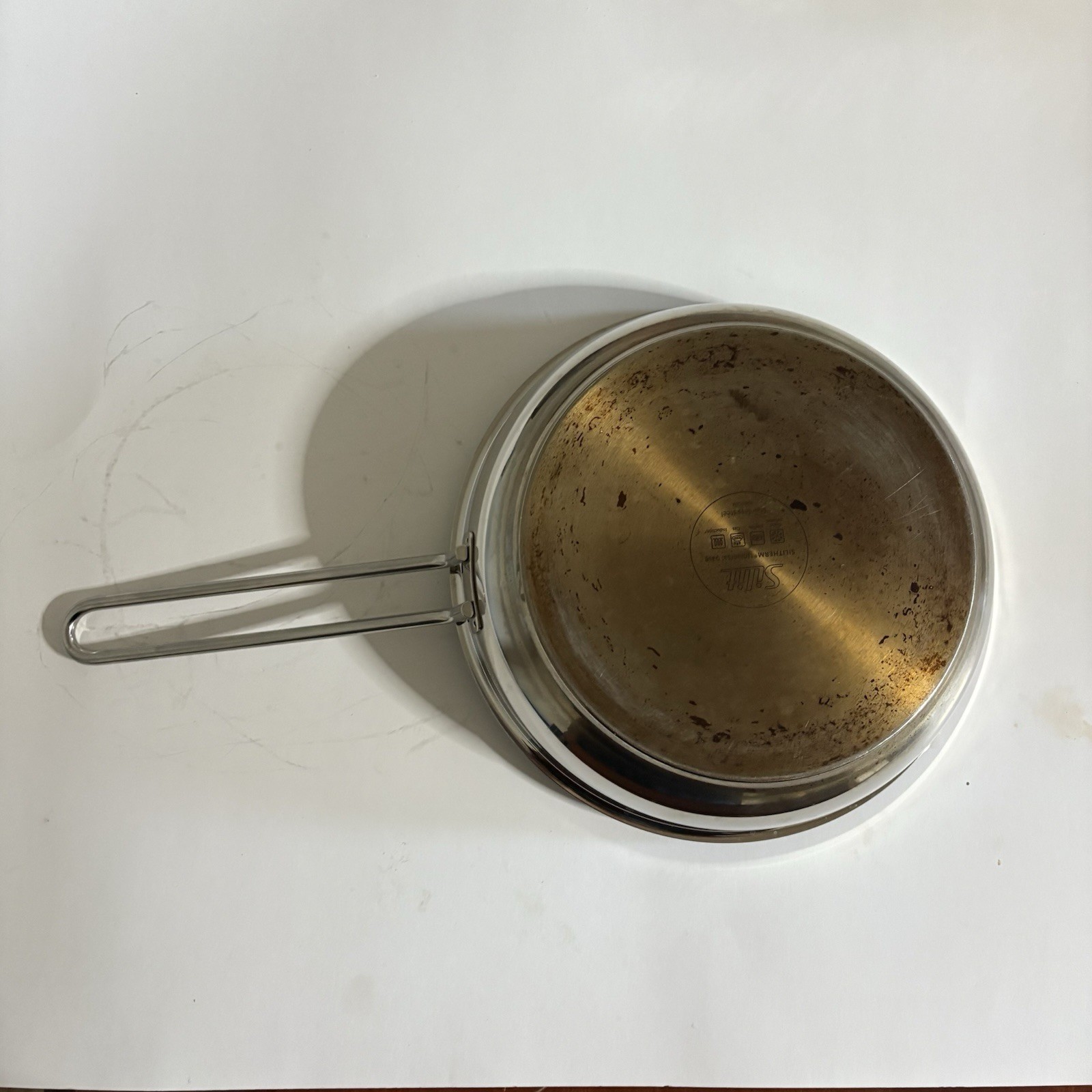 Silit Silitherm Universal Base 10 Inch Stainless Steel Frying Pan Induction
