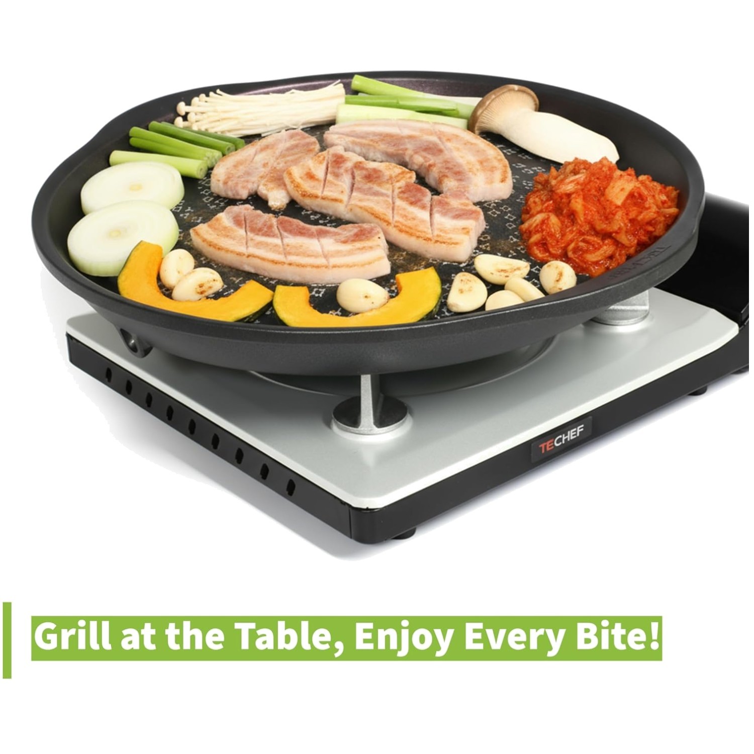 Portable Stove and Grill Pan Set for Outdoor Cooking
