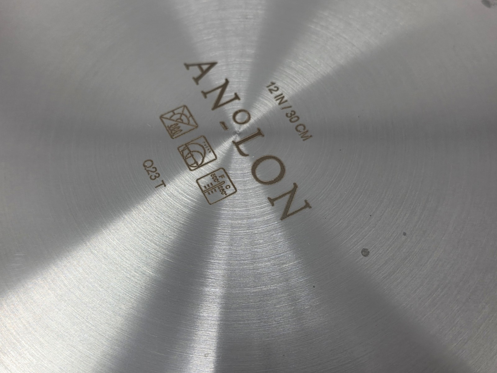 Anolon X Hybrid Nonstick Frying Pan with Helper Handle, 12″ Exclusive SearchTech