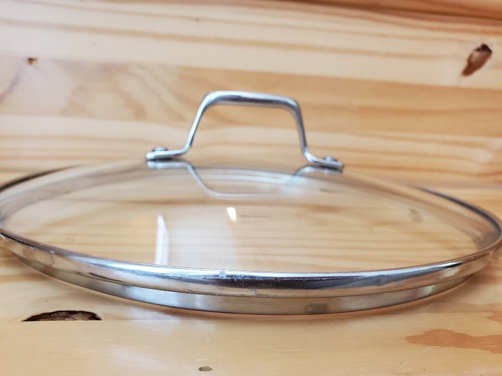 Glass Pot / Pan LID Replacement 10 1/8″ Outer Diameter (9 5/8″ Inner) / Lid Only