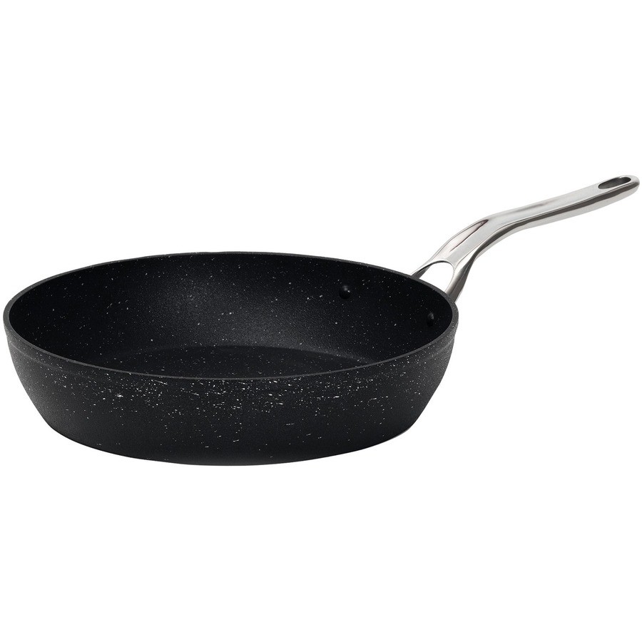 Starfrit The Rock Fry Pan with Stainless Steel Handle [12″] (60313)