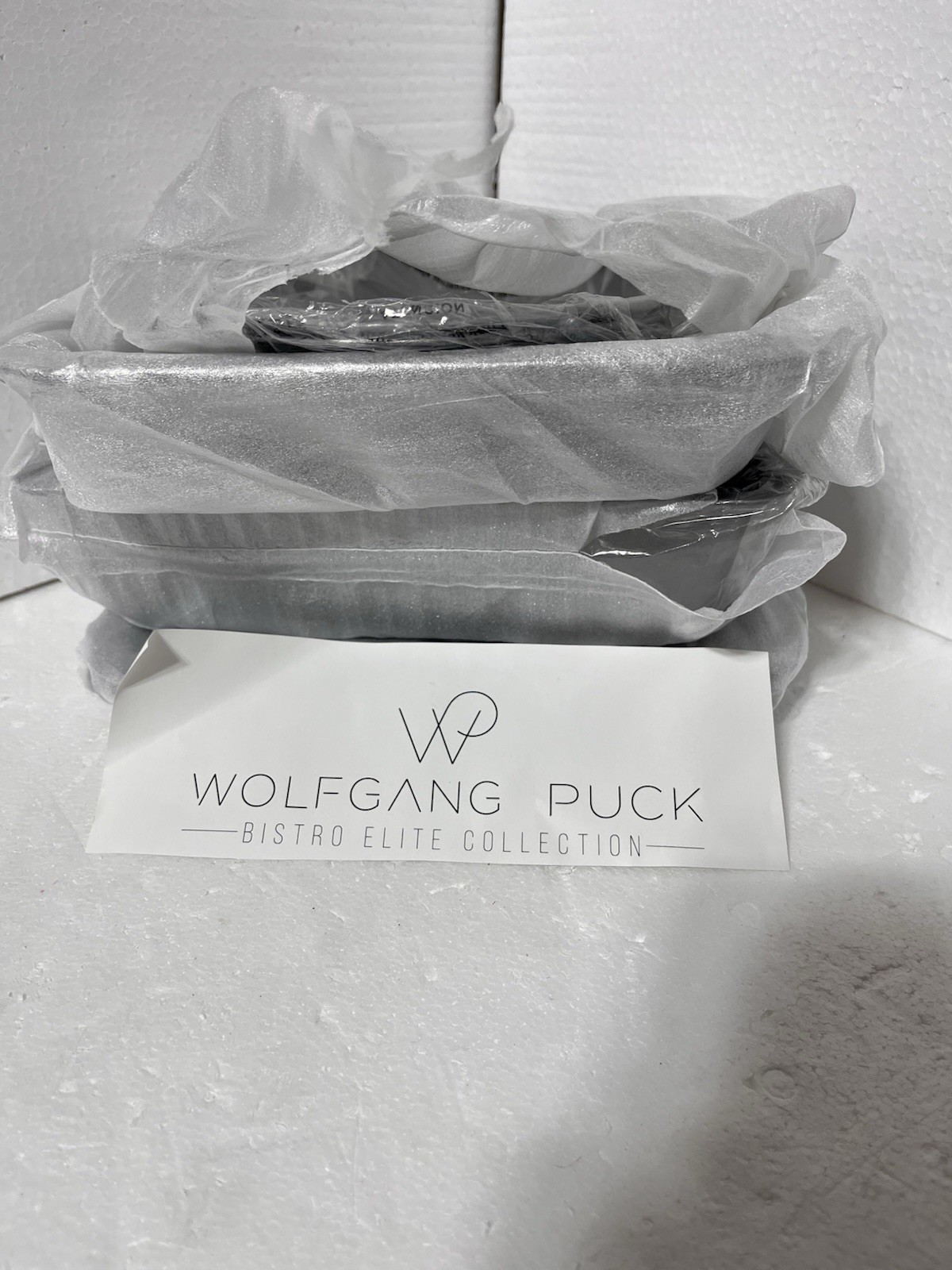Wolfgang Puck 5‑Piece Nonstick Bakeware Set- 2 Round Cake, Loaf, Muffin, Square