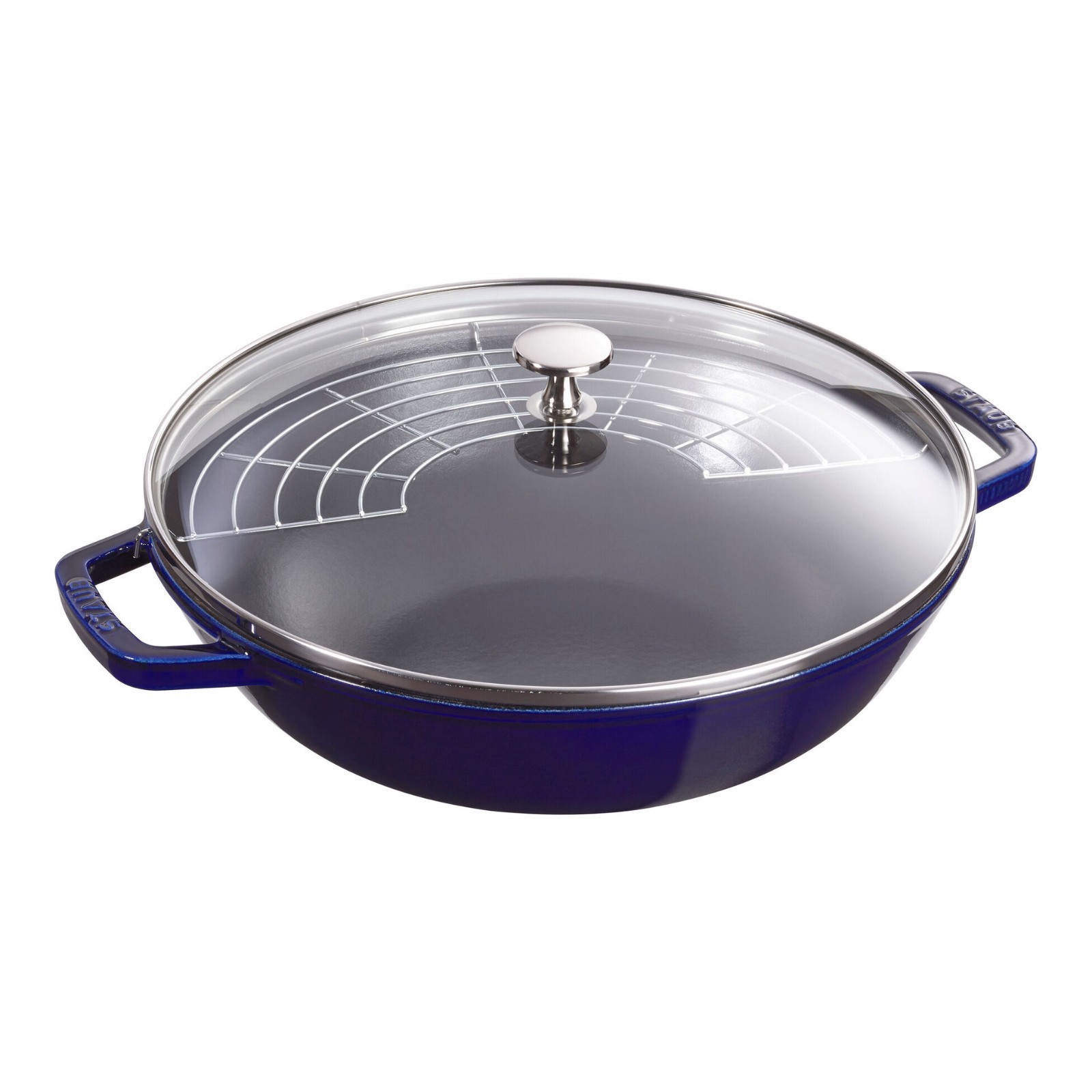 Staub Perfect Pan, Dark Blue, 4.5-qt, Made in France