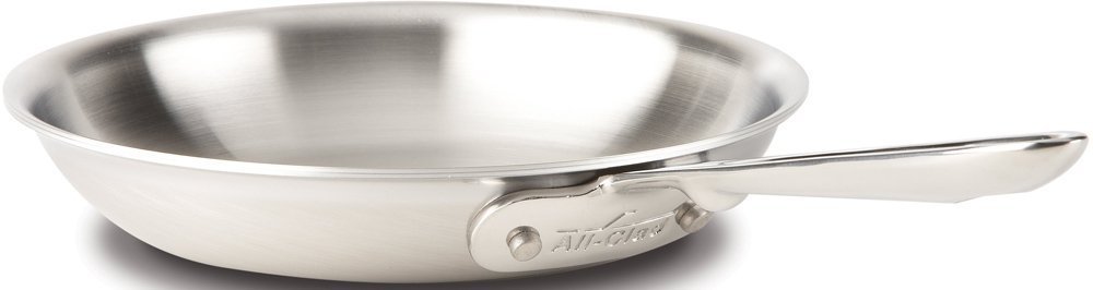 All-Clad BD55108 Brushed D5 Stainless Steel 5-Ply Bonded 8 inch Fry-Pan