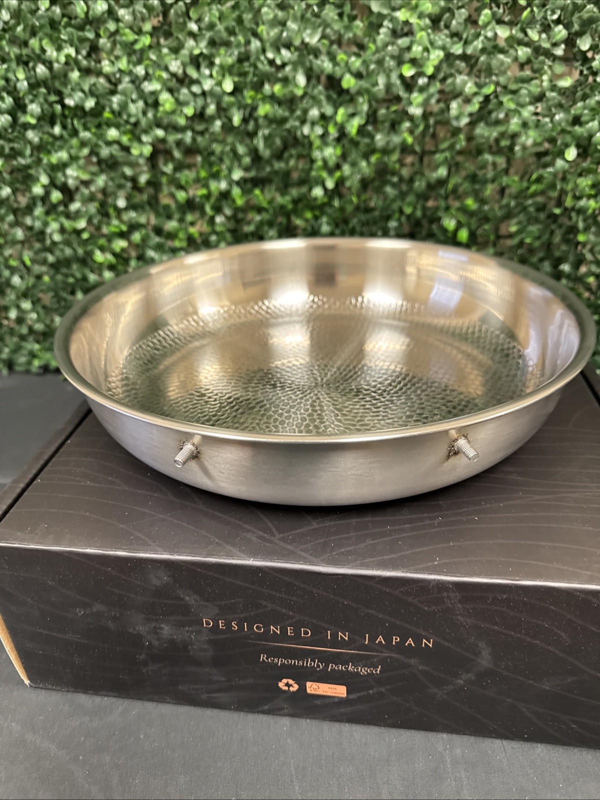 Okura Cookware Hand Hammered Premium Titanium Pan With Two Handles