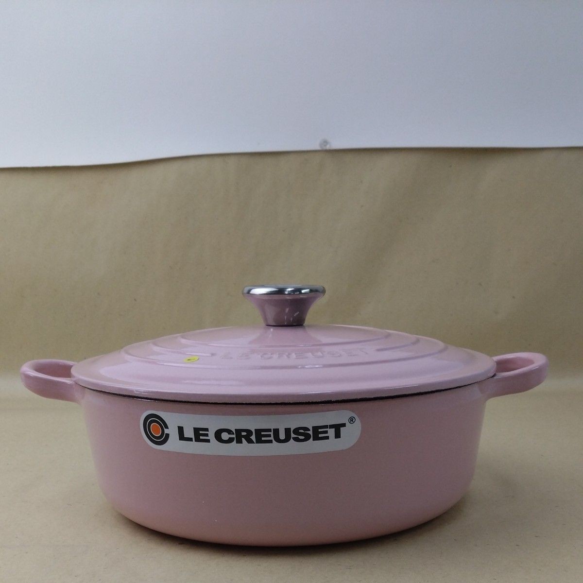 Le Creuset Cocotte Risotto Pot 22cm 8.6″ 2.53qt Chiffon Pink Enamel Cast Iron