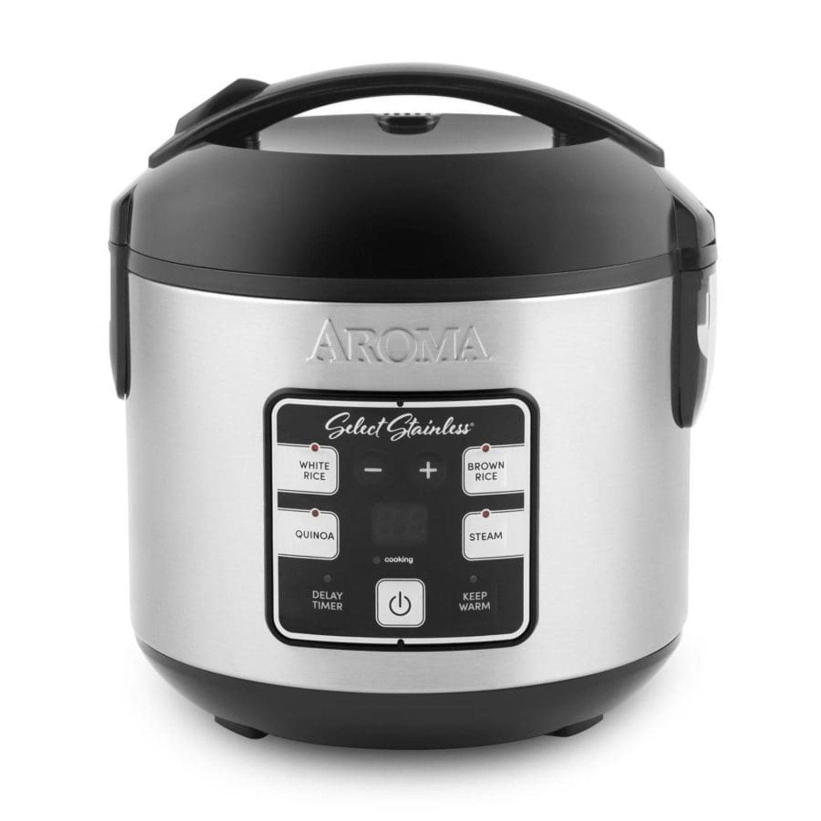 Aroma Select Stainless® Digital Rice & Grain Multicooker ARC-914SBDS 2Qt.