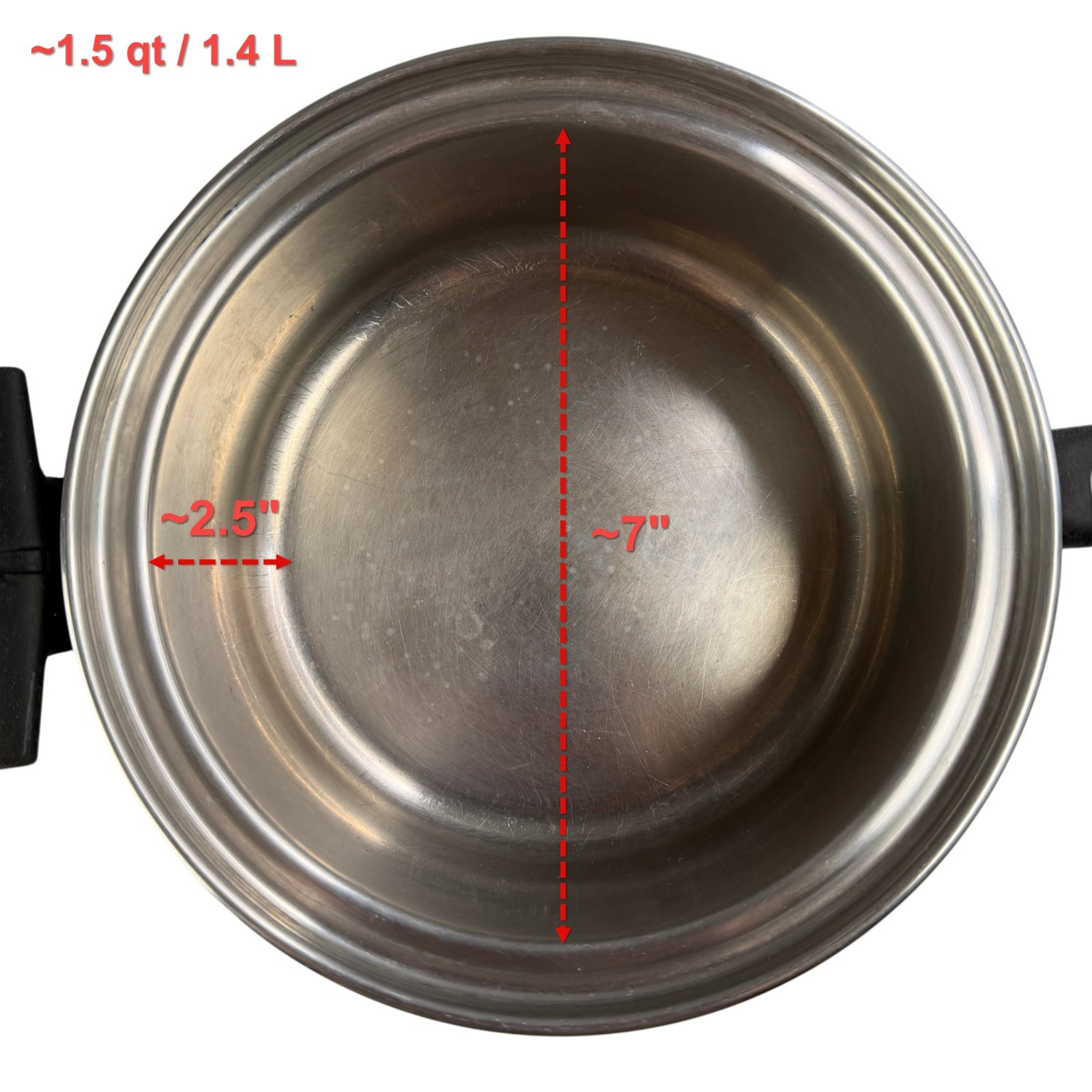 Vollrath Vacumatic 1.5 qt / 1.4L Stainless Steel Saucepan Canada Pot Pan Lid MCM