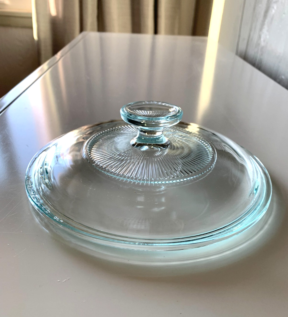 PYREX 24 Clear Glass Replacement Casserole Lid – G 5 C – 7 1/8″ INNER