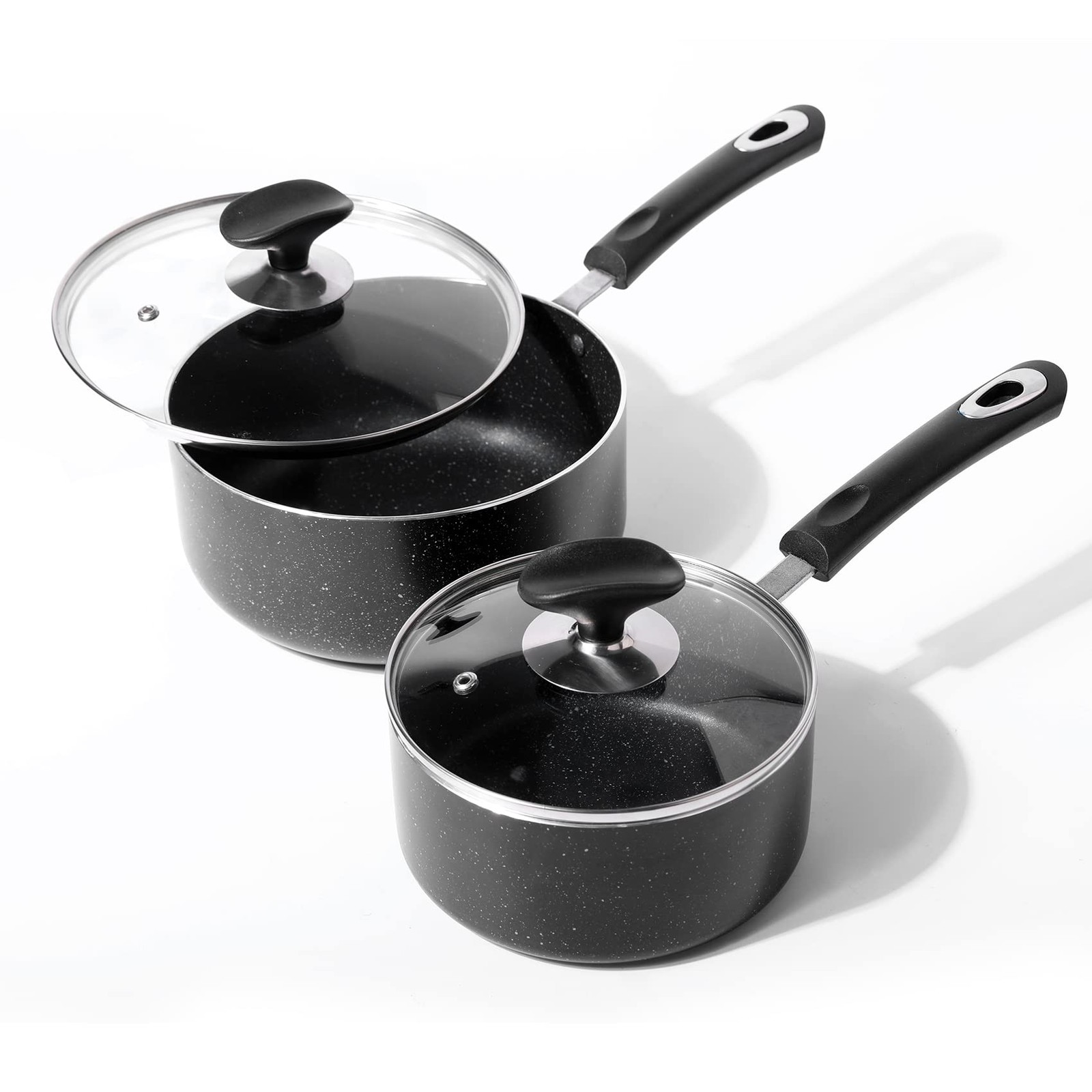 Nonstick Saucepan Set 1.5 Quart And 2.5quartultra Non Stick Sauce Pan Small Pot