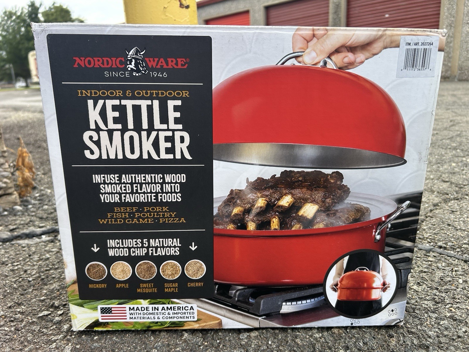 Nordic Ware Stovetop Kettle Smoker Indoor Outdoor Stovetops Outdoor Grills