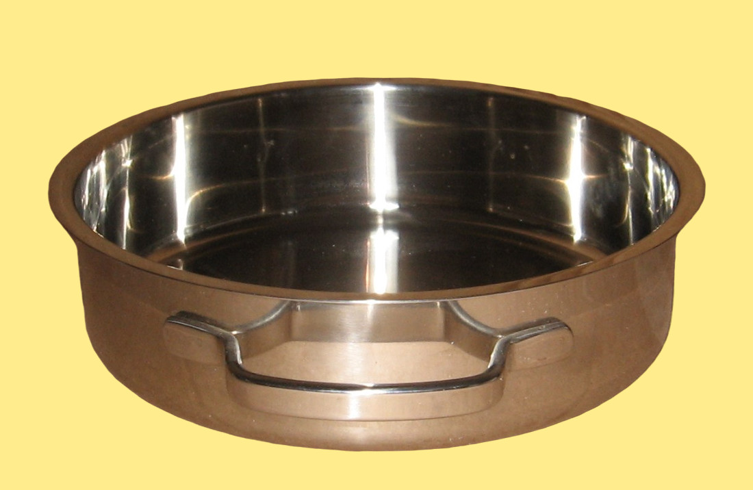CARICO ULTRA TECH ll 8 5/8 JR DOME LID COVER CAKE PAN CASSEROLE STAINLESS STEEL