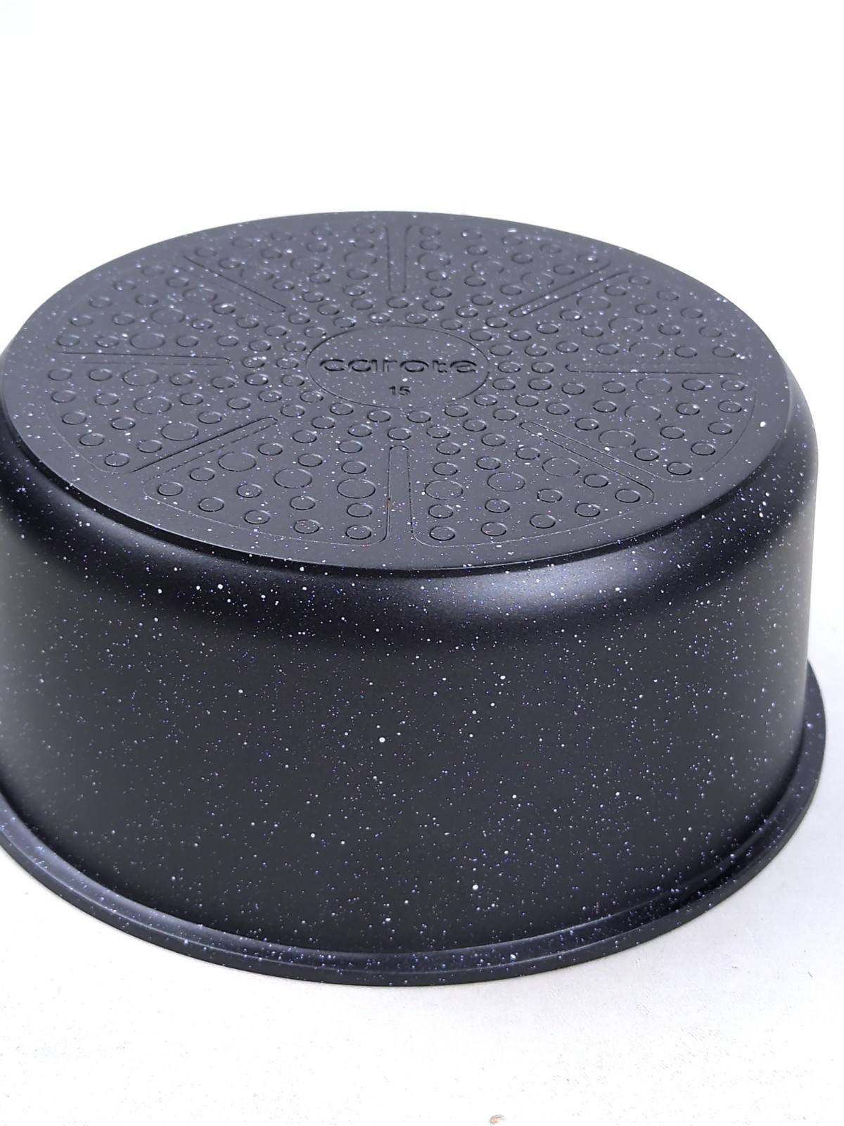 CAROTE 7″ 2QT SAUCEPAN, Non-Stick, Midnight BLACK Granite, NEW AND & IMPROVED