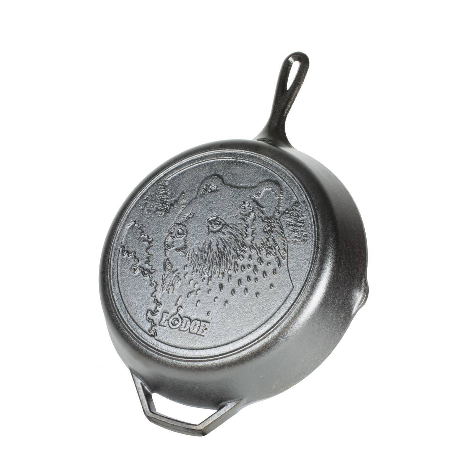 Lodge 12″ Skillet – Bear Design