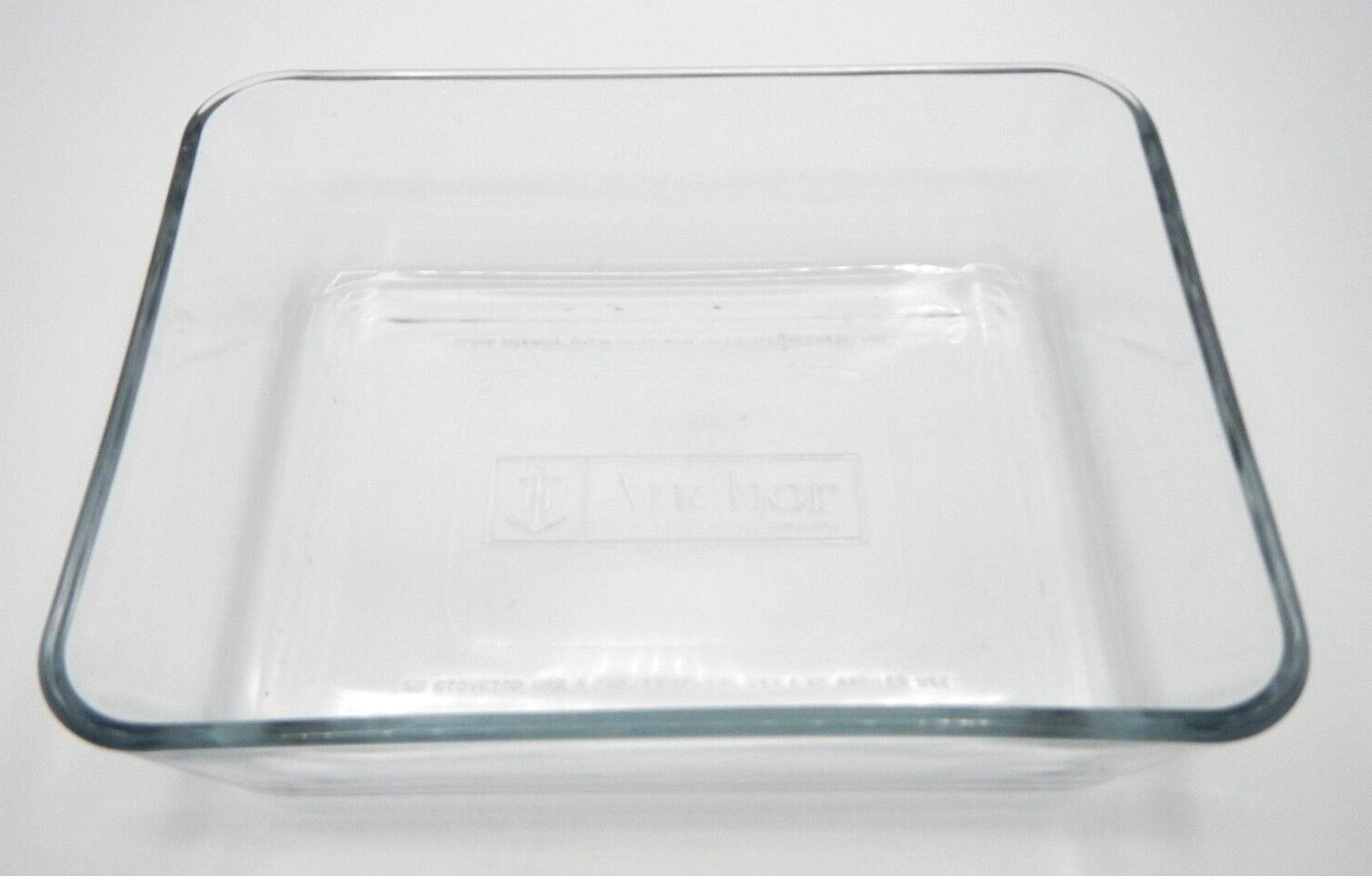 ANCHOR HOCKING Glass Baking Dish Casserole Brownies 6 Cups 8″ x 6″ x 2″ VGC