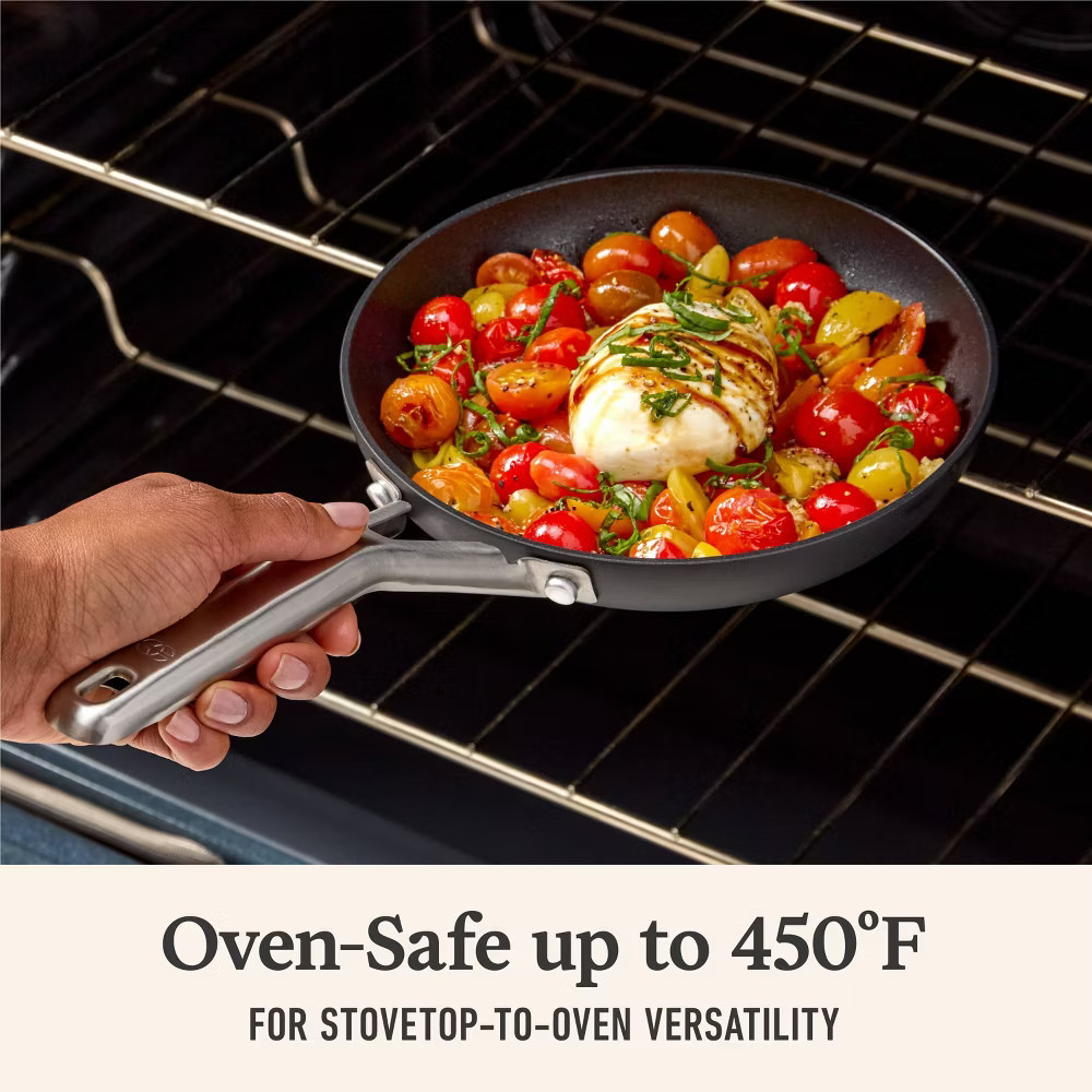 Calphalon 8″ Hard Anodized Aluminum Nonstick Fry Pan: Stay-Cool Handle Oven &