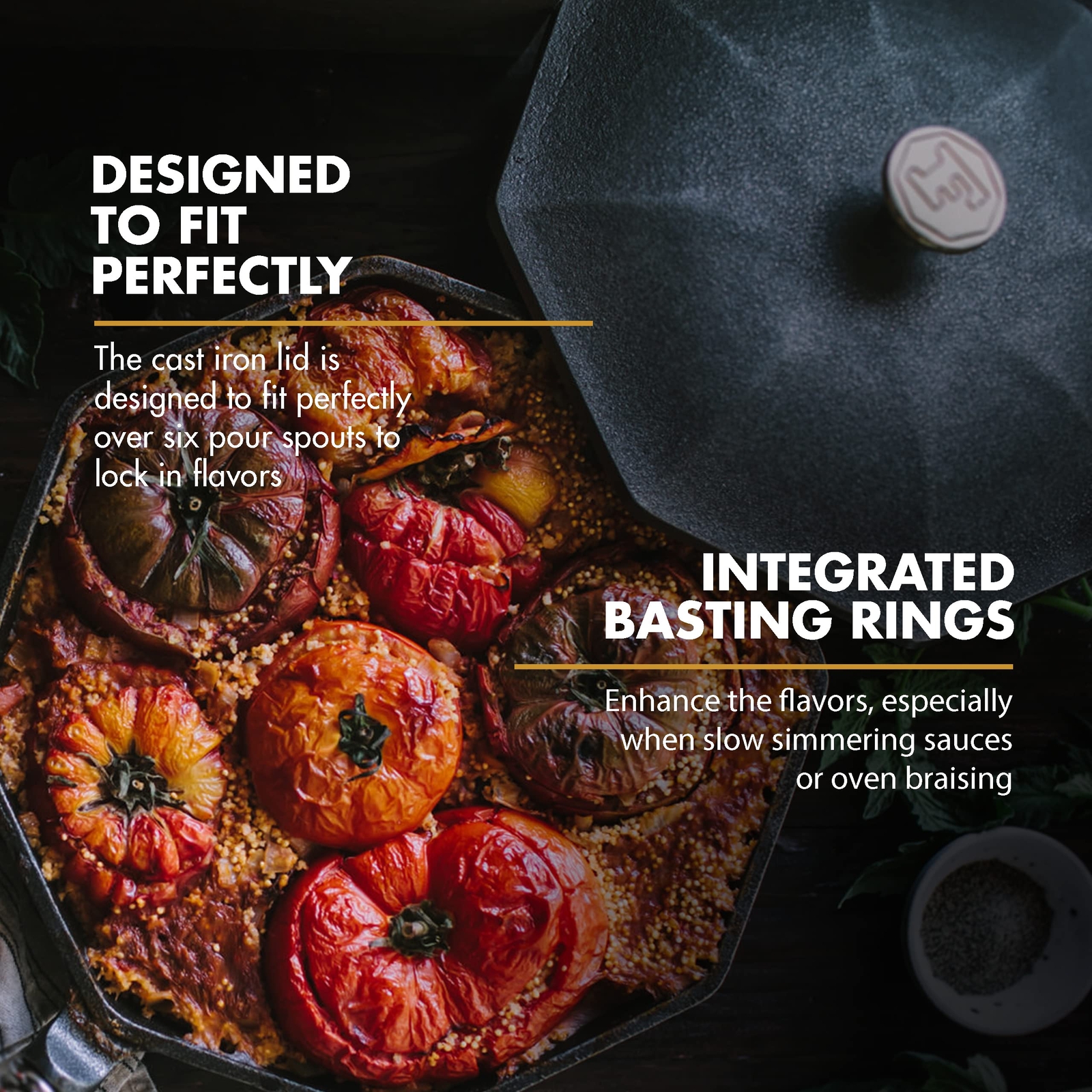 FINEX 14″ Cast Iron Lid (Only)