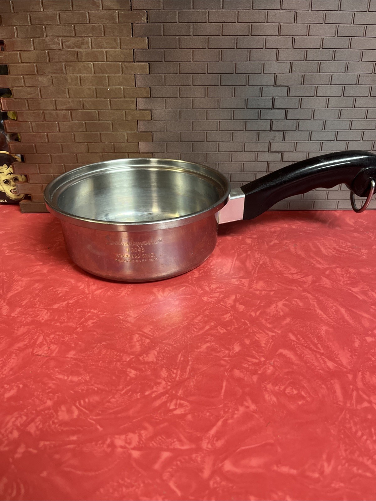 Saladmaster Stainless Saucepan 1.5 Quart No Lid USA T304S 6 Inch x 2.5 Inch