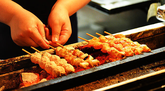Japanese Yakitori BBQ Stainless Charcoal Grill Barbecue Hibachi Konro 90 x 18cm