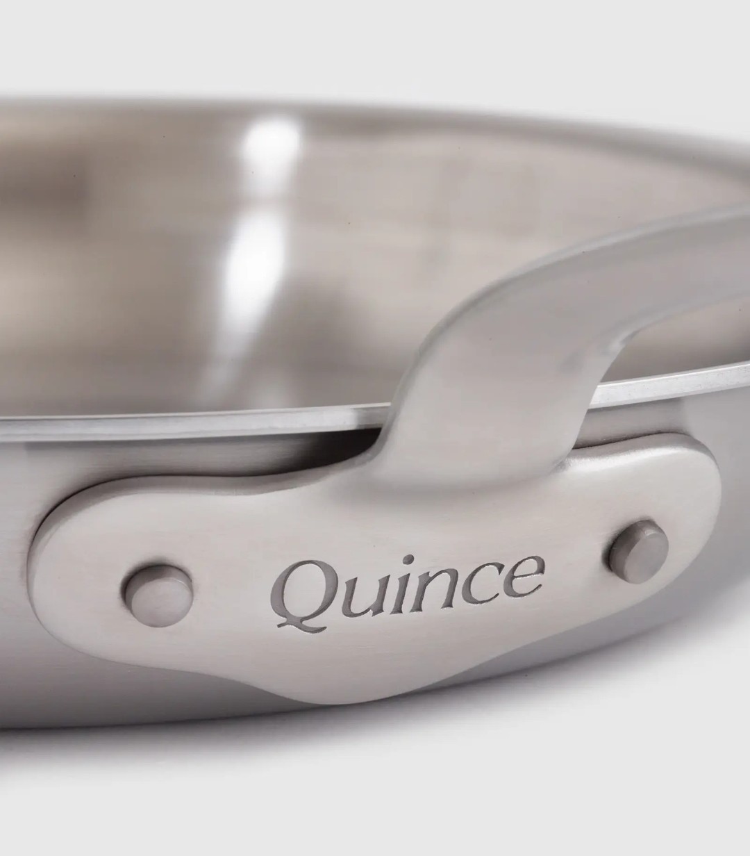 NWOT! Quince 5ply Stainless Steel Non-Toxic 10 Piece Cookware Set! (SCG)